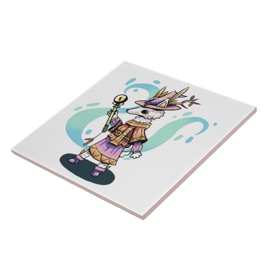 Magical wolf fliese (Seite)