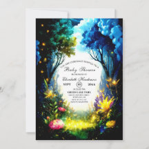 Magical Woodland Baby Dusche
