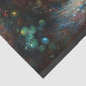 Magical Woodland Cat Fantasy Floral Decoupage Seidenpapier (Ausschnitt)