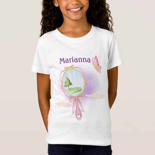 Magical World Mirror (Change Name) T - Shirt (Vorderseite)