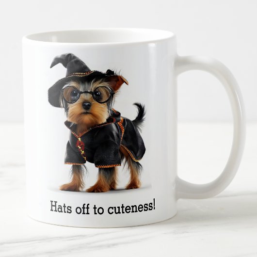 Magical Yorkie in Wizard Atture Kaffeetasse