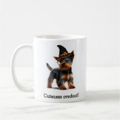 Magical Yorkie in Wizard Atture Kaffeetasse (Links)