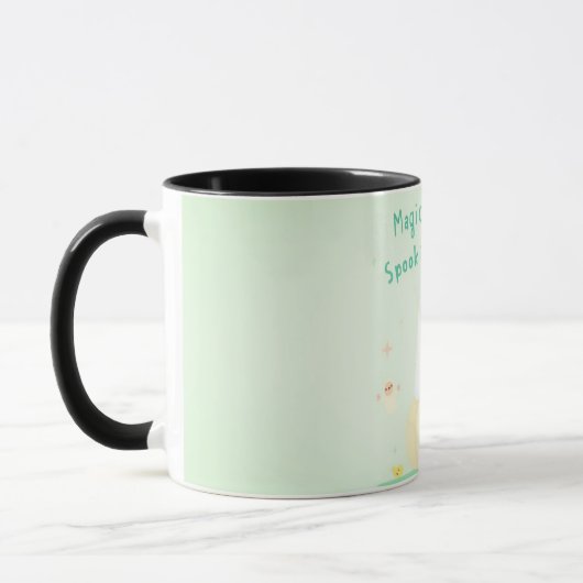 Magically Kind & Spookily Sweet – Cute Pastel Hall Tasse (Links)