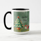 MagicalTree Watercolor Weihnachts-Foto Tasse (Links)