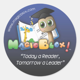 MagicBlox 2" Blue Sticker