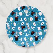 Magician Boy Show Geburtstagsparty Geschenkanhänger (Rückseite)