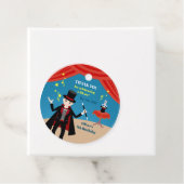 Magician Boy Show Geburtstagsparty Geschenkanhänger (Beispiel)