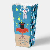 Magician Boy Show Geburtstagsparty Geschenkschachtel (Rückseite)