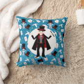 Magician Boy Show Geburtstagsparty Kissen (Decke)