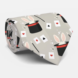 Magician Bunny Top Hat Wand Krawatte