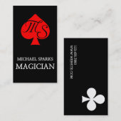 Magician Card Poker Visitenkarte (Vorne/Hinten)
