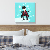 Magician-Geburtstagsparty Leinwanddruck (Insitu (Schlafzimmer))