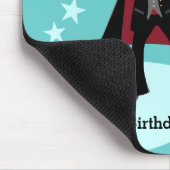 Magician-Geburtstagsparty Mousepad (Ecke)
