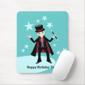 Magician-Geburtstagsparty Mousepad (Mit Mouse)