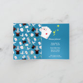 Magician Girl Show Birthday Party Einladung (Innenseite)