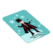 Magician Kindergeburtstag Party Magnet (Rechte Seite)