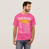 Magician Magic Hourly Rate Magical Card Tricks Ill T-Shirt (Vorne ganz)