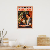 Magician Poster - Machen Sie Ihre eigene _ Ihren N (Küche)