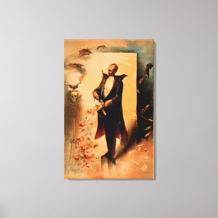 Magician Pulling Rose aus Hat Poster Leinwanddruck