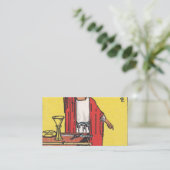 Magician Tarot Card Visitenkarte (Stehend Vorderseite)