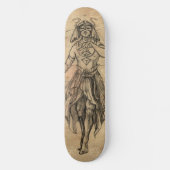 Magician tarotcard kunstvoll skateboard (Vorderseite)