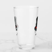 Magicians Hat and Magic Wand Personalisiert Glas (Links)