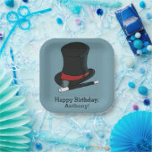 Magicians Hat Magic Show Birthday Party Pappteller (Party)