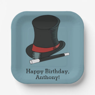 Magicians Hat Magic Show Birthday Party Pappteller
