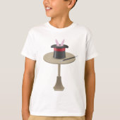 Magicians Rabbit in einem Hut T-Shirt (Vorderseite)