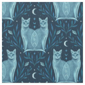 Magick Cats Stoff (Nahaufnahme)