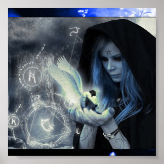 Magick in ihren Händen Poster