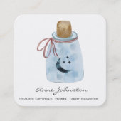 Magick Jar Square Business Card Quadratische Visitenkarte (Vorderseite)