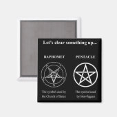 Magick - Lasst uns etwas aufräumen Magnet (Vorderseite/Rückseite)
