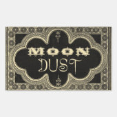 Magick - Moon Dust Rechteckiger Aufkleber (Vorderseite)