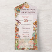 Magick Mushrooms and Dragons Einladung zur Hochzei (Innen Boden)