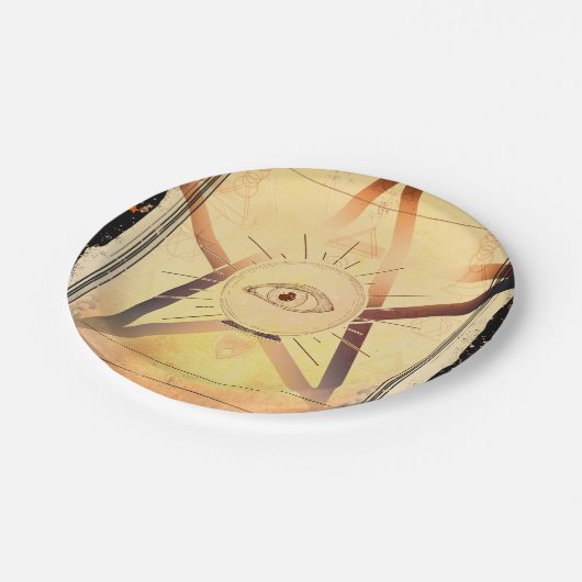 Magick Mystical Ansammlung Fortune Teller Eye Part (Schrägansicht)