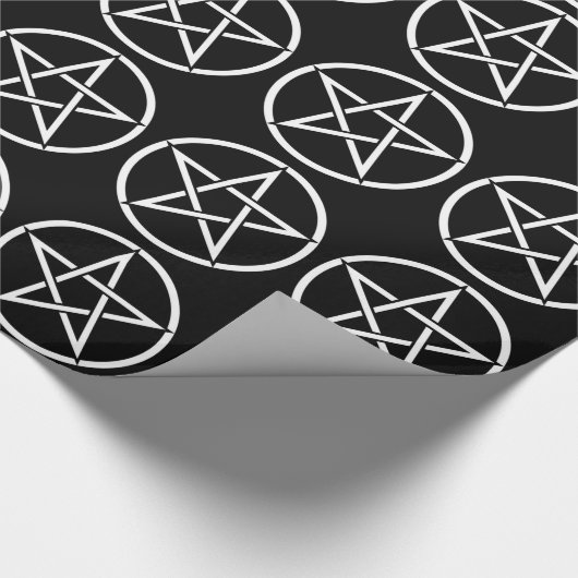 Magick Pentagram Pentacle - Geschenkpapier (Ecke)