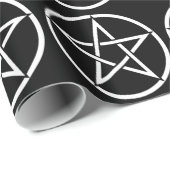 Magick Pentagram Pentacle - Geschenkpapier (Rolleneckpunkt)