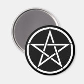 Magick Pentagram Pentacle - Magnet (Vorderseite/Rückseite)