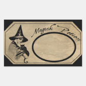MAGICK POSITION ETIKETT RECHTECKIGER AUFKLEBER (Vorderseite)