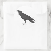 Magick - Raven Runder Aufkleber (Tasche)