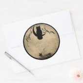 MAGICK SPELL ETIKETT RUNDER AUFKLEBER (Umschlag)