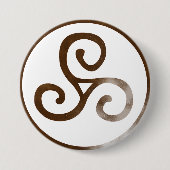 Magick - Triskele Button (Vorderseite)