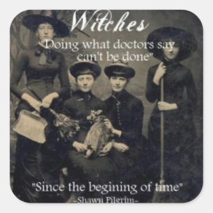 Magick - tuend, was nicht getan werden kann quadratischer aufkleber