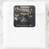 Magick - Was nicht getan werden kann Quadratischer Aufkleber (Tasche)