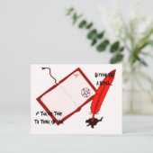 Magickal Memo Postkarte (Stehend Vorderseite)