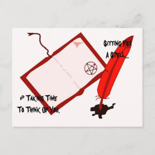 Magickal Memo Postkarte