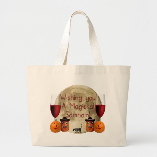 Magickal Samhain Jumbo Stoffbeutel (Vorne)