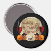 Magickal Samhain Magnet (Vorderseite/Rückseite)