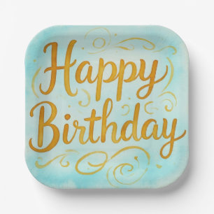 MagickalBirthdays Pappteller